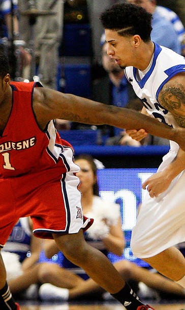 Duquesne stuns No. 10 Saint Louis, ends Billikens' 19-game win streak